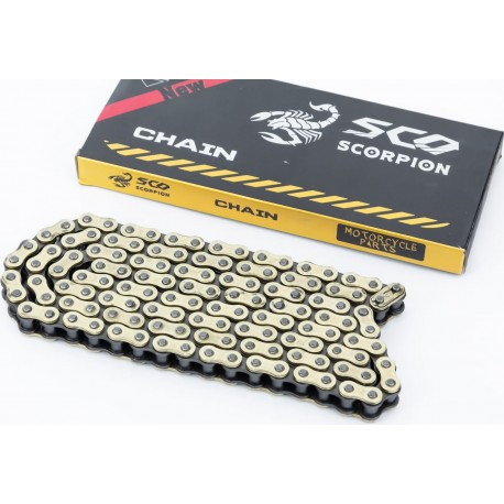 Ланцюг приводу колеса 428Hx128L GOLD Scorpion