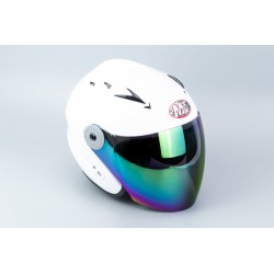 Шлем открытый HF-210 L, белый Mototech