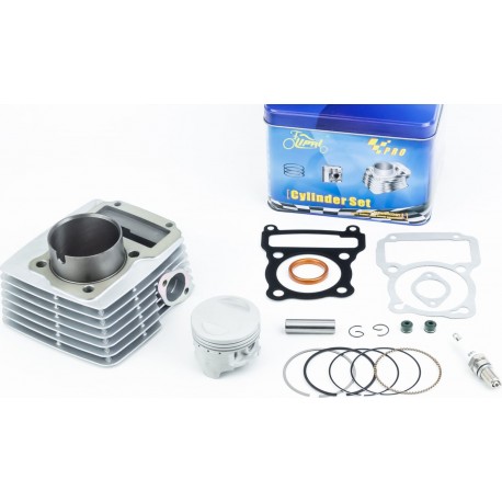 Циліндр к-кт (цпг) CB150cc-62мм (висота циліндра 69/96мм) (палець 15мм), сірий Senke LIPAI