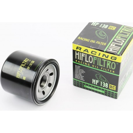 Фільтр оливний HF138RC (68x75мм) APRILIA RSV 1000 Tuono V4R, KAWASAKI KLV 1000, SUZUKI GSF 600/650/1200 HIFLO