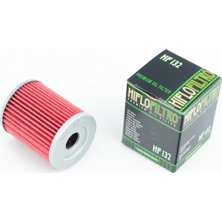 Фильтр-элемент масляный HF132 (44x55мм) Kawasaki KLX, Suzuki AN(Burgman)/DR(Djebel)/ATV, Yamaha YP/CZD, SYM HIFLO