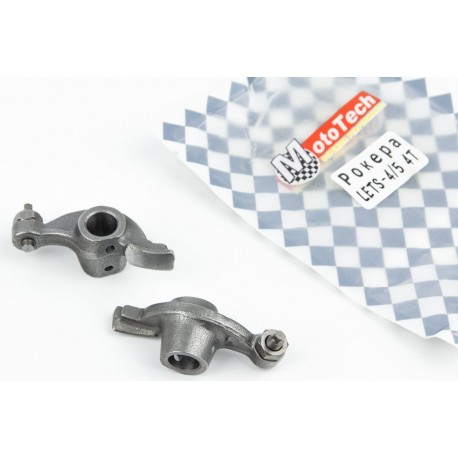Коромисло (рокер) клапана к-кт 2шт Suzuki LET'S 4 CA41/43/45/46A Mototech