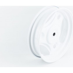 Диск колісний задній Honda DIO (сталевий) (внутрішні упорні бурти), білий Китай