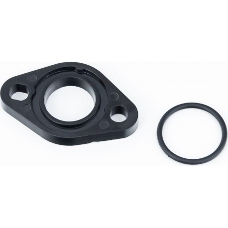 Прокладка патрубка карбюратора Honda DIO AF18/27 (пластмас) d-16,5мм+манжет Китай