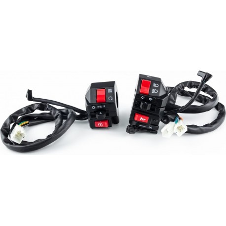 Tekken New 250 Блок кнопок на руле левый+правый (под трос дросселя) Китай