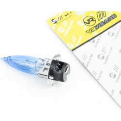 Лампа фари P15D-25-1 12V 35/35W, синя