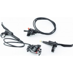 Гальмо Disk-brake гідравлічне переднє 800мм (F180мм)+заднє 1450мм  чорне BR-MT200, НЕ В ЗБОРІ! SHIMANO