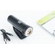 Ліхтар передній 1 діод 320 lumen, Li-ion 3.7V 1800mAh зарядка від USB, чорний JY-7205-1 JING YI