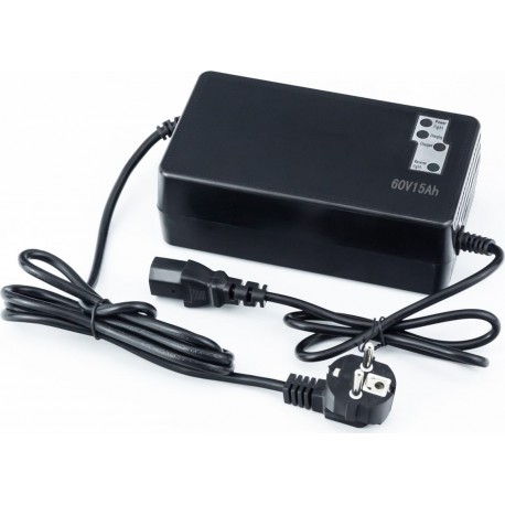 Зарядний пристрій 60V 15Ah-2.0А (штекер T-type C15) з охолодженням, E-BIKE Китай