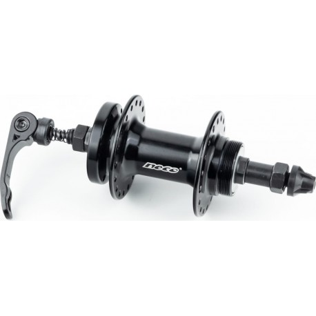 Втулка задняя MTB алюминиевая 14Gx36H под вольнобег, Disk-brake, крепл. эксцентрик, чёрная MS31R Neco