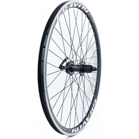 Колесо 26" заднее Disk-brake, обод "капля" и втулка Neco (MS37R) 14Gx36H алюминиевые, под кассету  эксцентрик, "GRAVITY" Китай