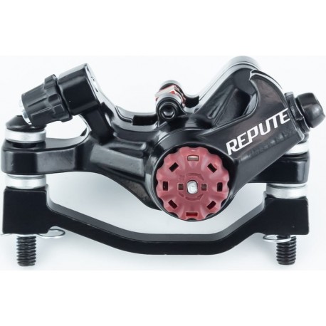 Гальмівний супорт передній (F180мм), чорний DSC-730F Repute