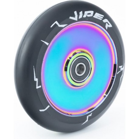 Колесо трюкового самоката 110мм, алюмінієве, пром-підшипники 608 (8х22х7) 2RS, хаміліон Китай