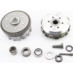 Loncin LX250GY-3 Зчеплення, маховик в зборі (6 болтів, маховик 68 зуб.)+7 деталей CB-200/250cc Loncin