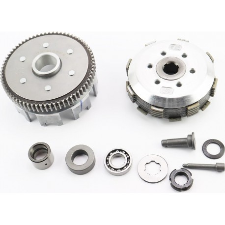 Loncin LX250GY-3 Сцепление, маховик в сборе (6 болтов, маховик 68 зуб.)+7 деталей CB-200/250cc Loncin