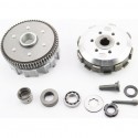 Loncin LX250GY-3 Сцепление, маховик в сборе (6 болтов, маховик 68 зуб.)+7 деталей CB-200/250cc Loncin