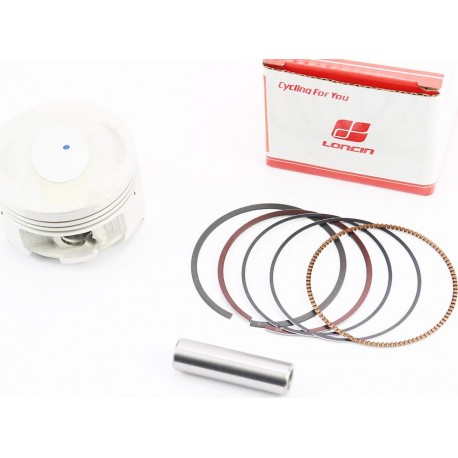 Kinlon JL150-70C Поршень к-кт CG150cc 62мм STD (высота 38,5мм, палец 13мм) (без стопорных колец) Loncin
