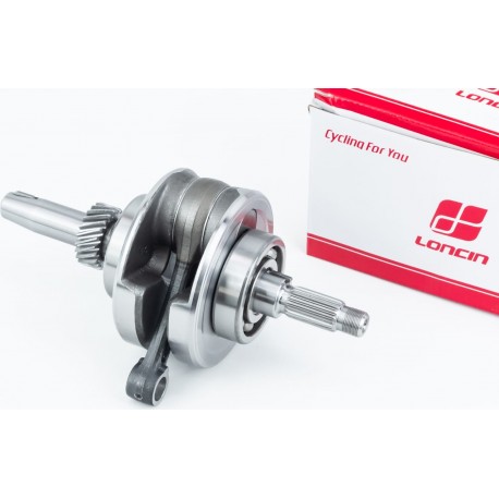 Loncin LX200GY-3 Колінвал+підшипники+шестерня CG-200cc Loncin