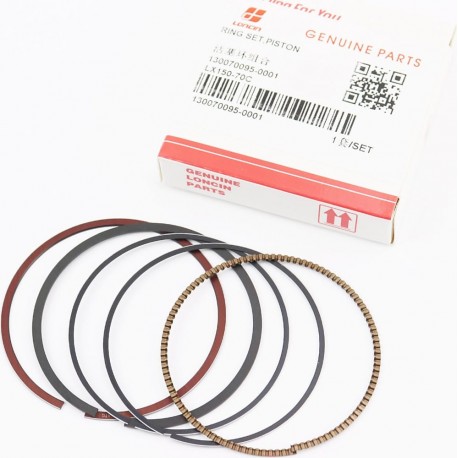 Kinlon JL150-70C Кольца поршневые 150cc 62мм STD (толщина-0,9мм) Loncin