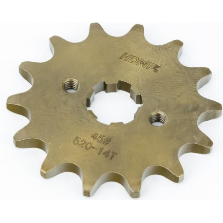 Звезда передняя CG/CB-520H-14T (шлиц 5мм) "калёная" Loncin LX250GY-3/Scrambler 250 HDMP