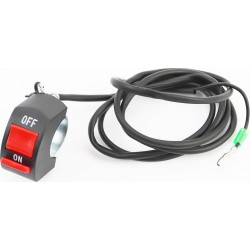 Кнопка зупинки двигуна з проводом на кермо, один провід 168F/170F/173F/177F/182F/188F/190F тип 2 Китай