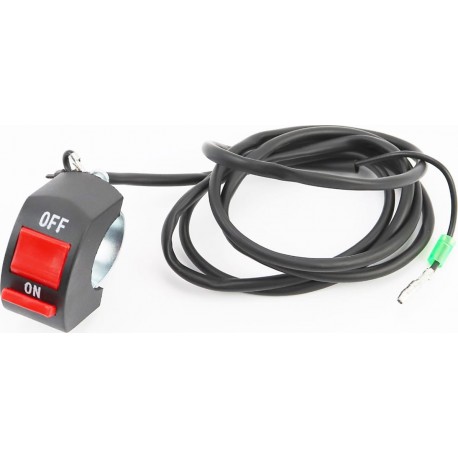 Кнопка зупинки двигуна з проводом на кермо, один провід 168F/170F/173F/177F/182F/188F/190F тип 2 Китай