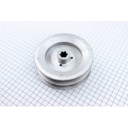 Шків D-125мм під шліць Z-6 (два пази під ремінь SPB) Китай