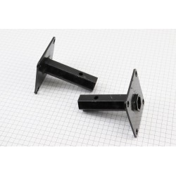 Ступиця колеса на вал 23мм, 12см, 4отв.x110мм к-кт 2шт Китай