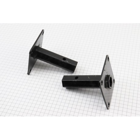 Ступиця колеса на вал 23мм, 12см, 4отв.x110мм к-кт 2шт Китай