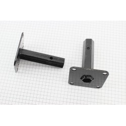 Ступиця колеса на вал 23мм, 14см, 4отв.x110мм к-кт 2шт Китай