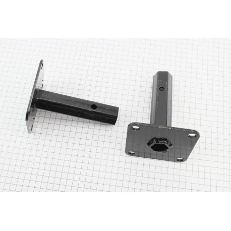 Ступиця колеса на вал 23мм, 14см, 4отв.x110мм к-кт 2шт Китай