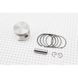 Поршень к-кт 152F 52мм STD, (H-42мм, палец 10мм) Китай