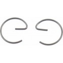 Кільця стопорні поршневого пальця d-18мм, к-кт 2шт 168F/170F/173F/177F Китай