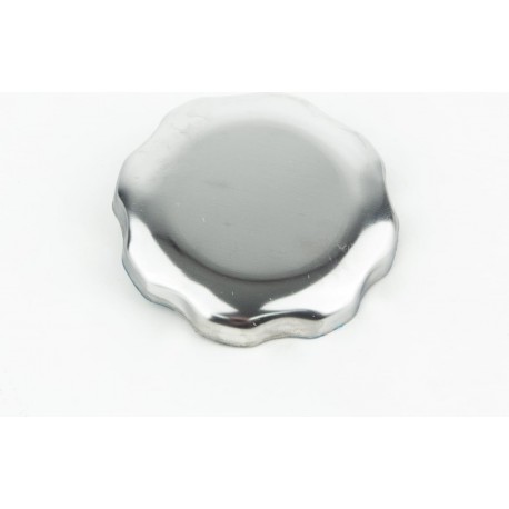 Кришка бака паливного D-70мм, 168F/170F/173F/177F/182F/188F/190F, метал, хром тип 4 Китай