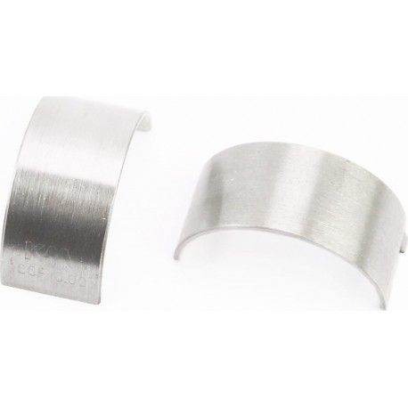 Вкладыш шатуна (d-40мм, D-43мм, h-20,5мм) 186F/188F к-кт 2шт STD Китай