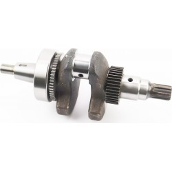 Коленвал 186F (Dшейки-40мм, H-118,0мм) под шлиц+шестерни+подшипник, запрессованный Китай