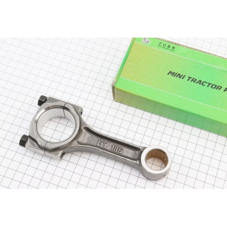 Шатун (D-40мм, d-23мм) 186F+вкладыши Viper