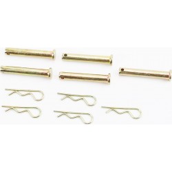 Шплінт+стопор D-7,7 мм, L-50 мм к-кт 5шт Китай