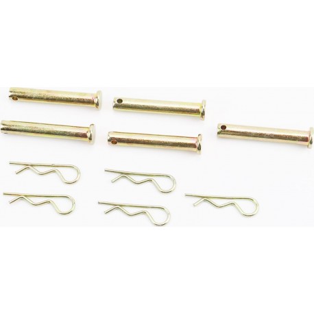 Шплінт+стопор D-7,7 мм, L-50 мм к-кт 5шт Китай