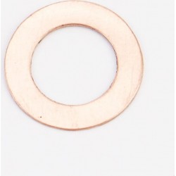 Шайба форсунки ущільнювальна (мідна) 10х16,4х0,2мм Китай