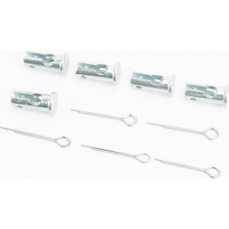 Шплінт+стопор D-10мм, L-22мм к-кт 5шт, фіксатор троса на важелі зчеплення та реверса Китай