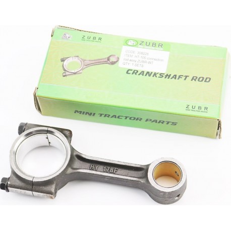 Шатун (D-38мм, d-21мм) ZUBR-178H-WT+вкладиші Viper