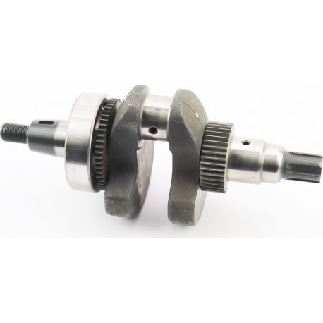 Колінвал 186F (Dшийки-40мм, H-119,0мм) під шліць+шестірні+підшипник, запресований Китай