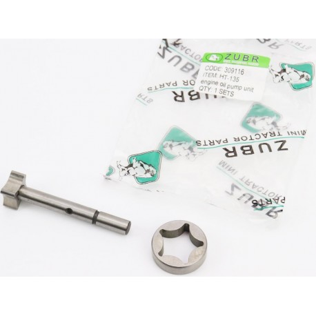 Насос масляный к-кт 2шт 186F/190F/192F L-71мм Viper