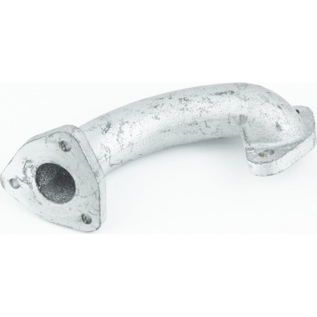 Колено (труба) глушителя 2х3отв., литое Тип 1 Китай