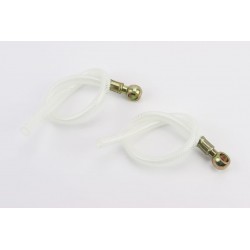 Трубка-шланг паливний L-400мм, к-кт 2шт Китай