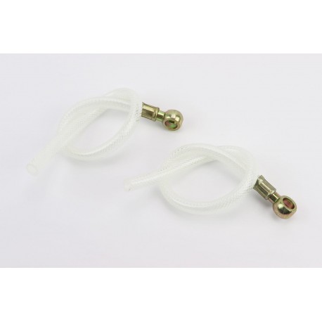 Трубка-шланг паливний L-400мм, к-кт 2шт Китай