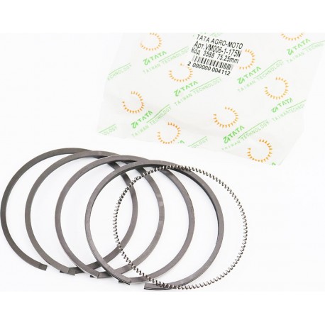 Кільця поршневі 75мм +0,25 TATA