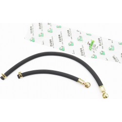 Трубка-шланг топливный L1-470мм, L2-240мм, к-кт 2шт, (резина) Viper