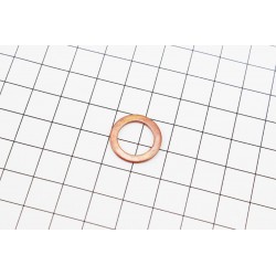 Шайба паливопроводу низького тиску (мідна) 12х17,5х1,5 Китай